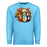 Ocean Blue thanksgiving coffee cup gemstone Premium Sweatshirt - JahusDesignShop