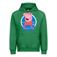 Emerald peppa pig Urban Hoodie - artisFamous