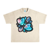 Sandshell American gemstone Urban Heavy Tee - FaDigitalArtStudio