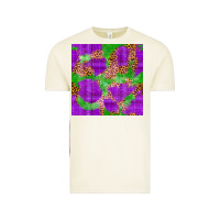 Vintage Arctic Mardi Gras leopard Seamless Pattern Vintage Tee - FaDigitalArtStudio
