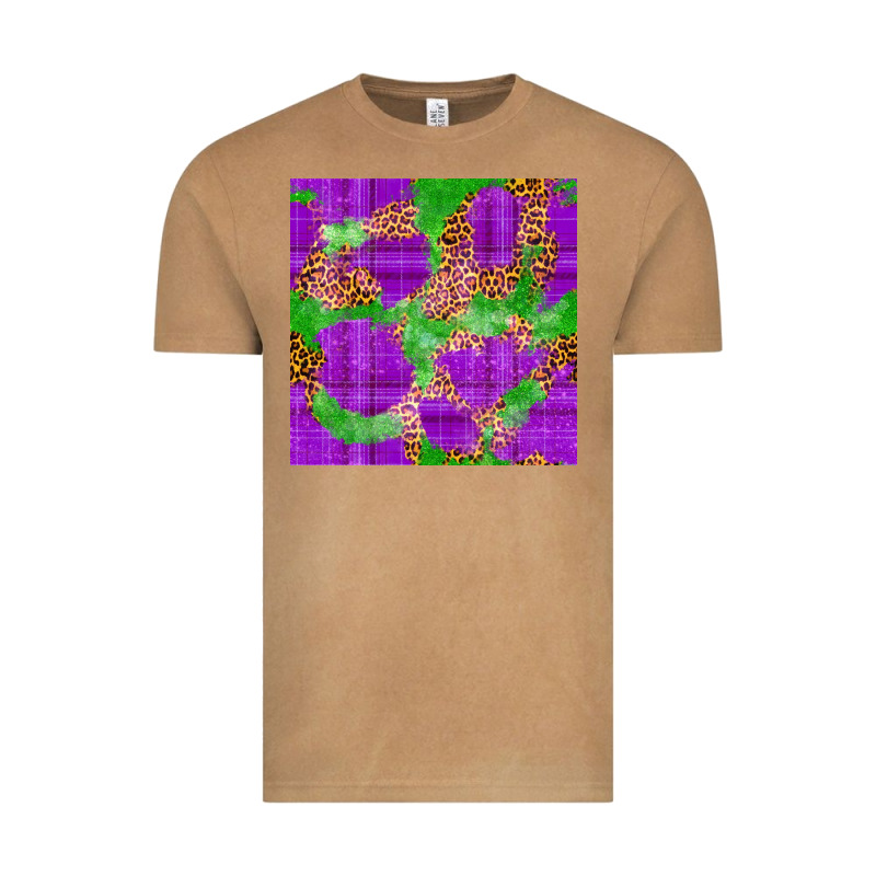 Mardi Gras Leopard Seamless Pattern Vintage Tee by FaDigitalArtStudio | Teevron