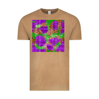Vintage Camel Mardi Gras leopard Seamless Pattern Vintage Tee - FaDigitalArtStudio