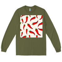 Army Green mexico seamless pattern Long Sleeve Tee - FaDigitalArtStudio