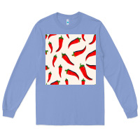 Colony Blue mexico seamless pattern Long Sleeve Tee - FaDigitalArtStudio