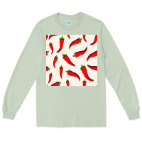 Matcha mexico seamless pattern Long Sleeve Tee - FaDigitalArtStudio