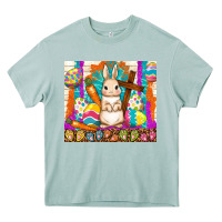 Arona easter day rabbit Heavy Core Tee - TumblerDesignByShophia