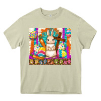 Mossy easter day rabbit Heavy Core Tee - TumblerDesignByShophia
