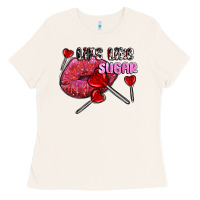 Bone lips like sugar olivia Ladies Tee - OliviaCreatesArt