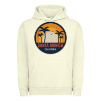 Pigment Pistachio santa monica california Urban Hoodie - artisFamous