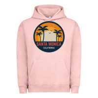 Pigment Salmon santa monica california Urban Hoodie - artisFamous