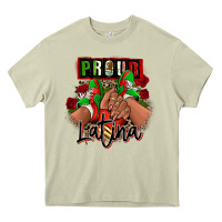 Mossy Proud Latina Mexican sneakers Heavy Core Tee - RanaPortraitStore