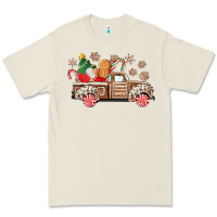 Bone christmas gingerbread truck Premium Tee - CowGirlArtShop