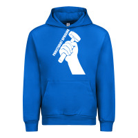 Cobalt proletariat uprising revolution politics Urban Hoodie - artisFamous