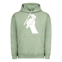 Pigment Oil Green proletariat uprising revolution politics Urban Hoodie - artisFamous