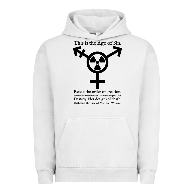 This Is The Age Of Sin   Transgender Symbol Urban Hoodie by artisFamous | Teevron