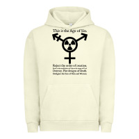 Pigment Pistachio this is the age of sin   transgender symbol Urban Hoodie - artisFamous