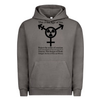Pigment Tornado this is the age of sin   transgender symbol Urban Hoodie - artisFamous