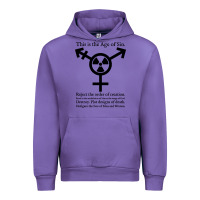 Tulip this is the age of sin   transgender symbol Urban Hoodie - artisFamous