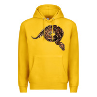 Lemon Royal Ball Python Illustrations Premium Hoodie - LillyAllenDesigns