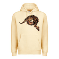 Pina Colada Royal Ball Python Illustrations Premium Hoodie - LillyAllenDesigns