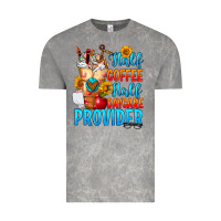 Cloud Rock Half coffee half daycare provider Vintage Tee - FaDigitalArtStudio