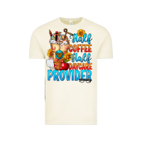 Vintage Arctic Half coffee half daycare provider Vintage Tee - FaDigitalArtStudio