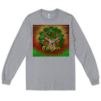 Heather Grey oh deer Long Sleeve Tee - BundleAndBundleShop