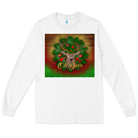 White oh deer Long Sleeve Tee - BundleAndBundleShop