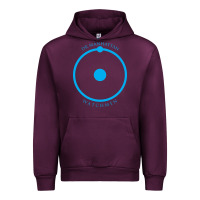 Mauve Wine dr manhattan Urban Hoodie - artisFamous