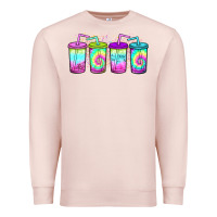Pale Pink loaded tea coffee Premium Sweatshirt - JahusDesignShop