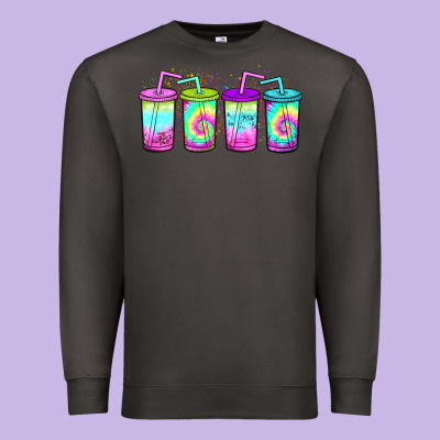 Loaded Tea Coffee Premium Sweatshirt Designed By Jahusdesignshop