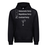 Black democratic republican cocktail party funny Urban Hoodie - artisFamous