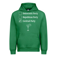 Emerald democratic republican cocktail party funny Urban Hoodie - artisFamous