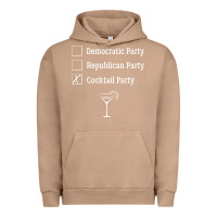 Pigment Burro democratic republican cocktail party funny Urban Hoodie - artisFamous