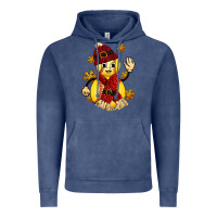 Vintage Denim Softball Christmas With Hat And Glove Vintage Hoodie - FaDigitalArtStudio