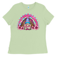 Matcha valentine's day rainbow gnome olivia Ladies Tee - OliviaCreatesArt