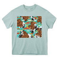 Arona serape cowhide and leopard with glitter Heavy Core Tee - TumblerDesignByShophia