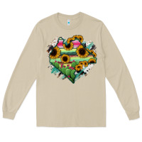 Mushroom Chiapas State Of Mexico Map Long Sleeve Tee - RanaPortraitStore