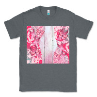 Charcoal Heather custom name  breast cancer Classic Tee - CowGirlArtShop