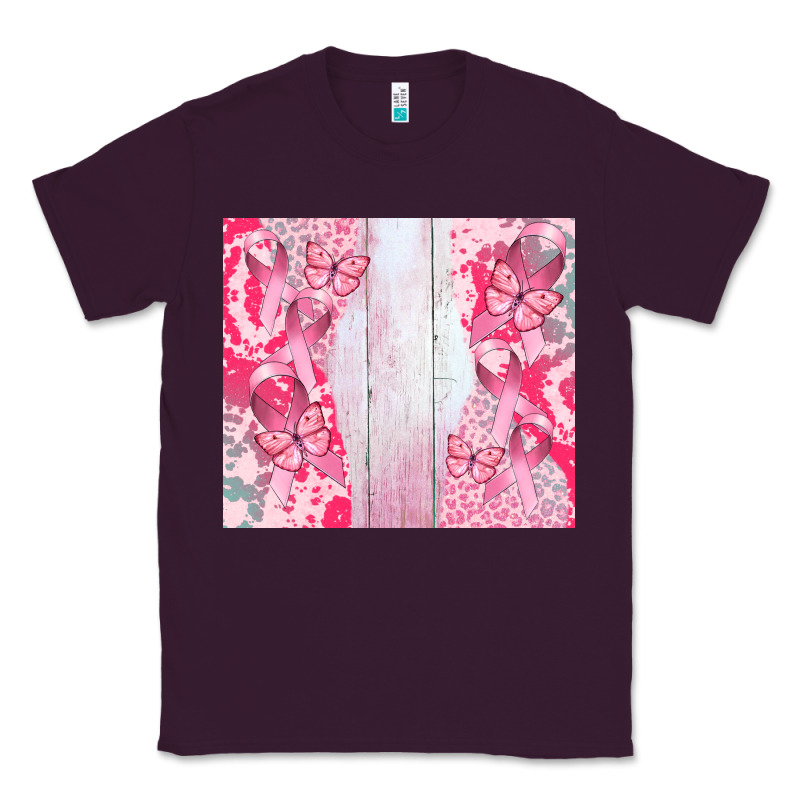 Custom Name  Breast Cancer Classic Tee by CowGirlArtShop | Teevron