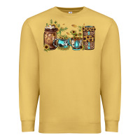 Antique Gold sunflower gemstone coffee Premium Sweatshirt - JahusDesignShop