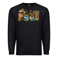 Black sunflower gemstone coffee Premium Sweatshirt - JahusDesignShop
