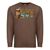 Chestnut sunflower gemstone coffee Premium Sweatshirt - JahusDesignShop