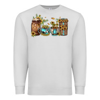 Dove Grey sunflower gemstone coffee Premium Sweatshirt - JahusDesignShop