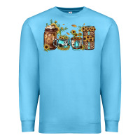 Ocean Blue sunflower gemstone coffee Premium Sweatshirt - JahusDesignShop