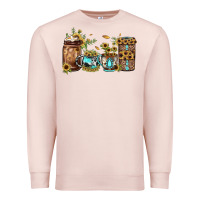 Pale Pink sunflower gemstone coffee Premium Sweatshirt - JahusDesignShop