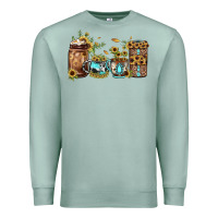 Seafoam sunflower gemstone coffee Premium Sweatshirt - JahusDesignShop