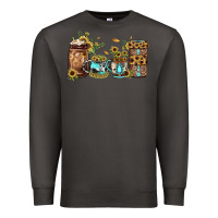 Smoke sunflower gemstone coffee Premium Sweatshirt - JahusDesignShop