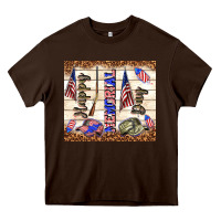 Chocolate Brown happy memorial day Heavy Core Tee - TumblerDesignByShophia