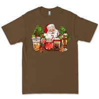 Christmas Santa Coffee Cups Premium Tee | Teevron